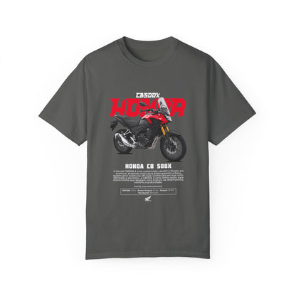 Honda CB500X Unisex Motorcycle T-Shirt - Vintage Style Graphic Tee - CreativeRino
