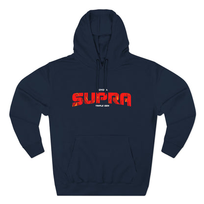 Toyota Supra Triple Gem Fleece Hoodie - Supra T-shirt Design for Streetwear Lovers - CreativeRino