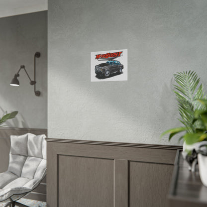 MoreBoost Automotive Rolled Poster - Stylish Car Art for Enthusiasts - CreativeRino