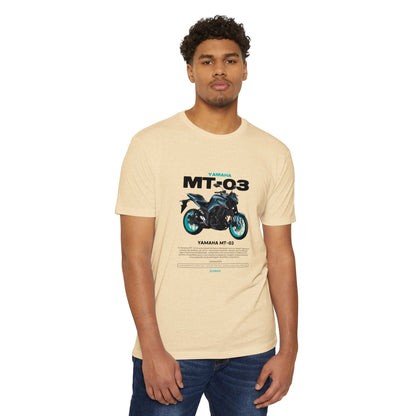 Yamaha MT-03 Unisex Jersey T-Shirt | Motorcycle Enthusiast Apparel - CreativeRino