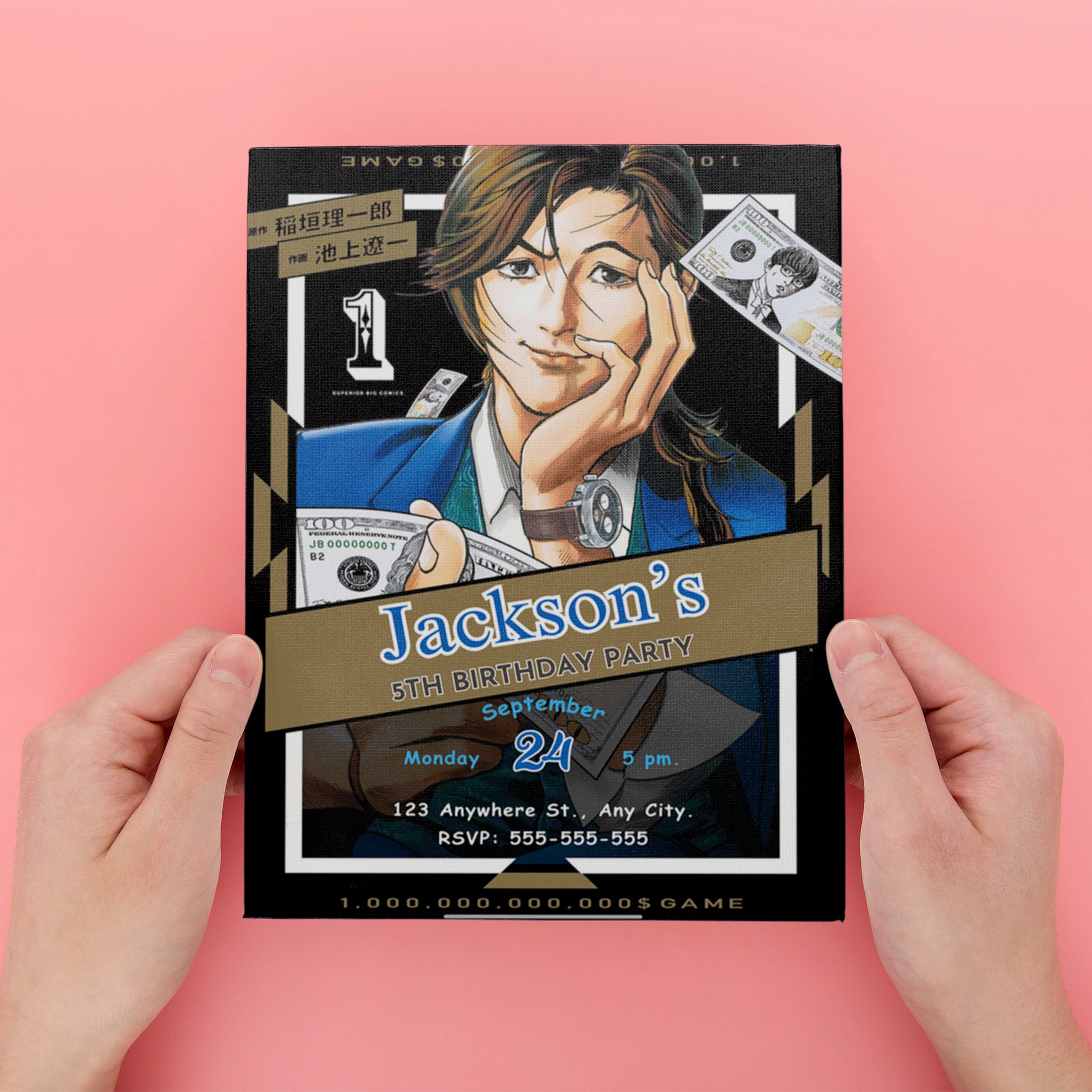 Trillion Game Birthday Invitation Template - CreativeRino