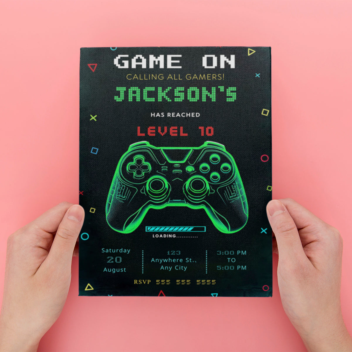 Game Invintatons Video Game Invitation Template – CreativeRino