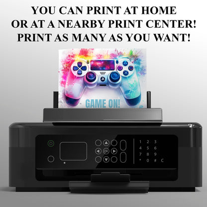 Video Game Birthday Invitation Template - CreativeRino