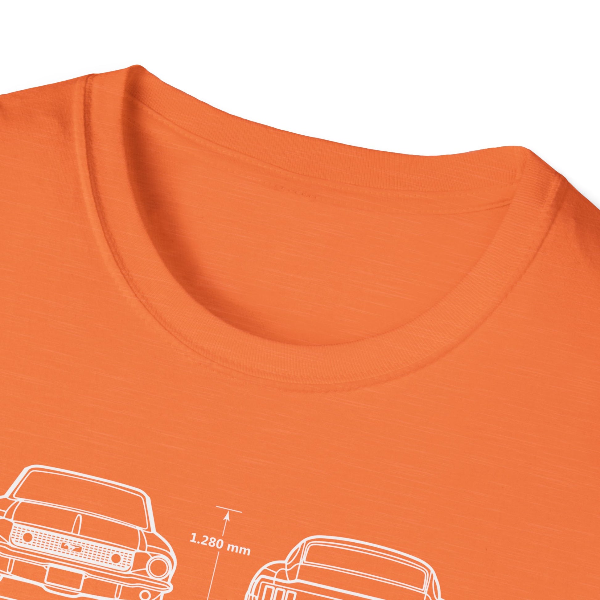 Ford Mustang Shelby GT350 Unisex Softstyle T-Shirt - Car Lovers Tee - CreativeRino