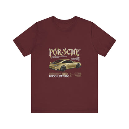 Porsche 911 Turbo Graphic Tee for Car Enthusiasts - CreativeRino