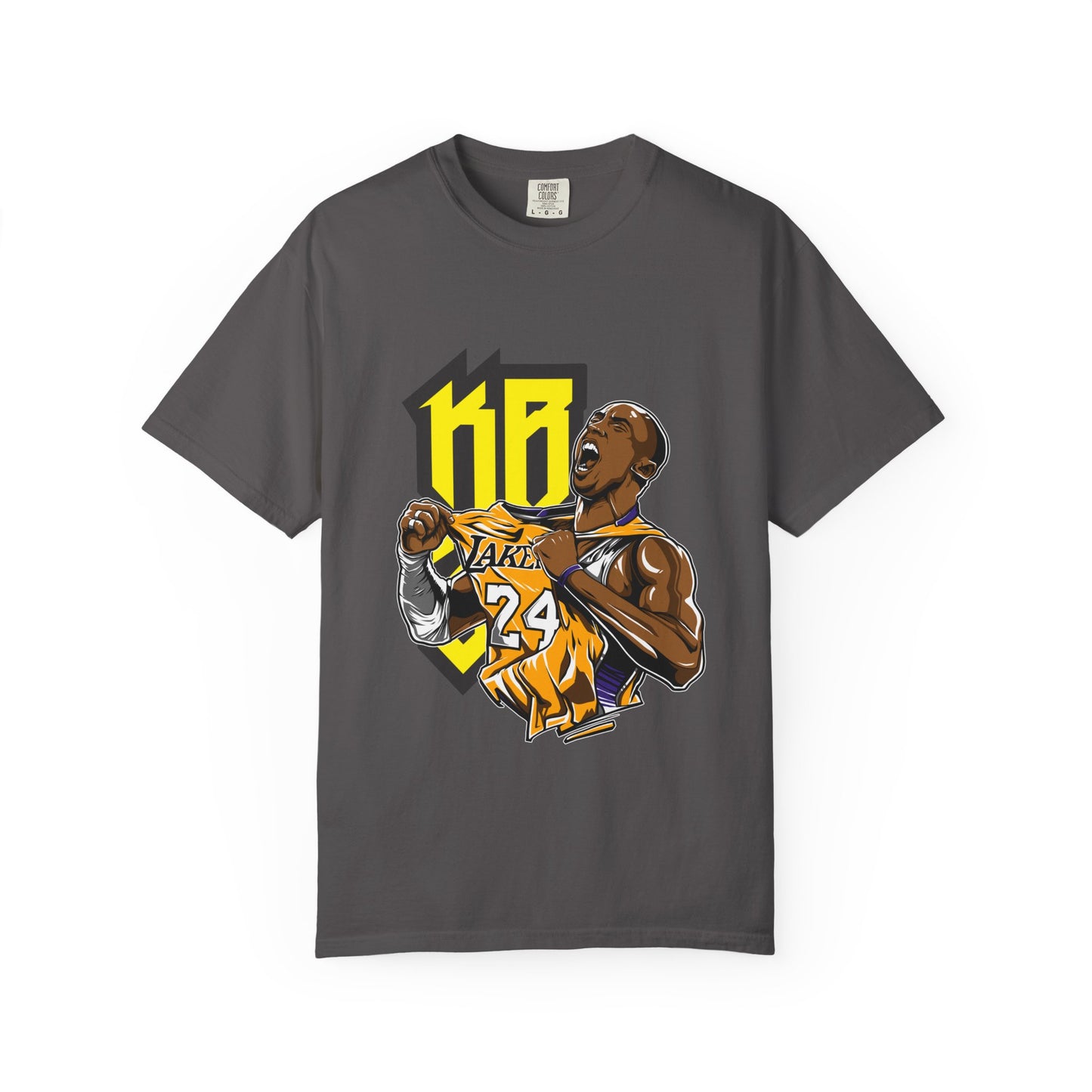 Kobe Bryant Unisex Garment-Dyed T-Shirt | Basketball Fan Tee | Sports Apparel - CreativeRino