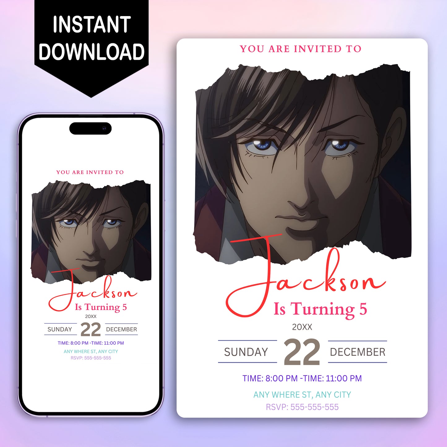 Trillion Game Birthday Invitation Template - CreativeRino