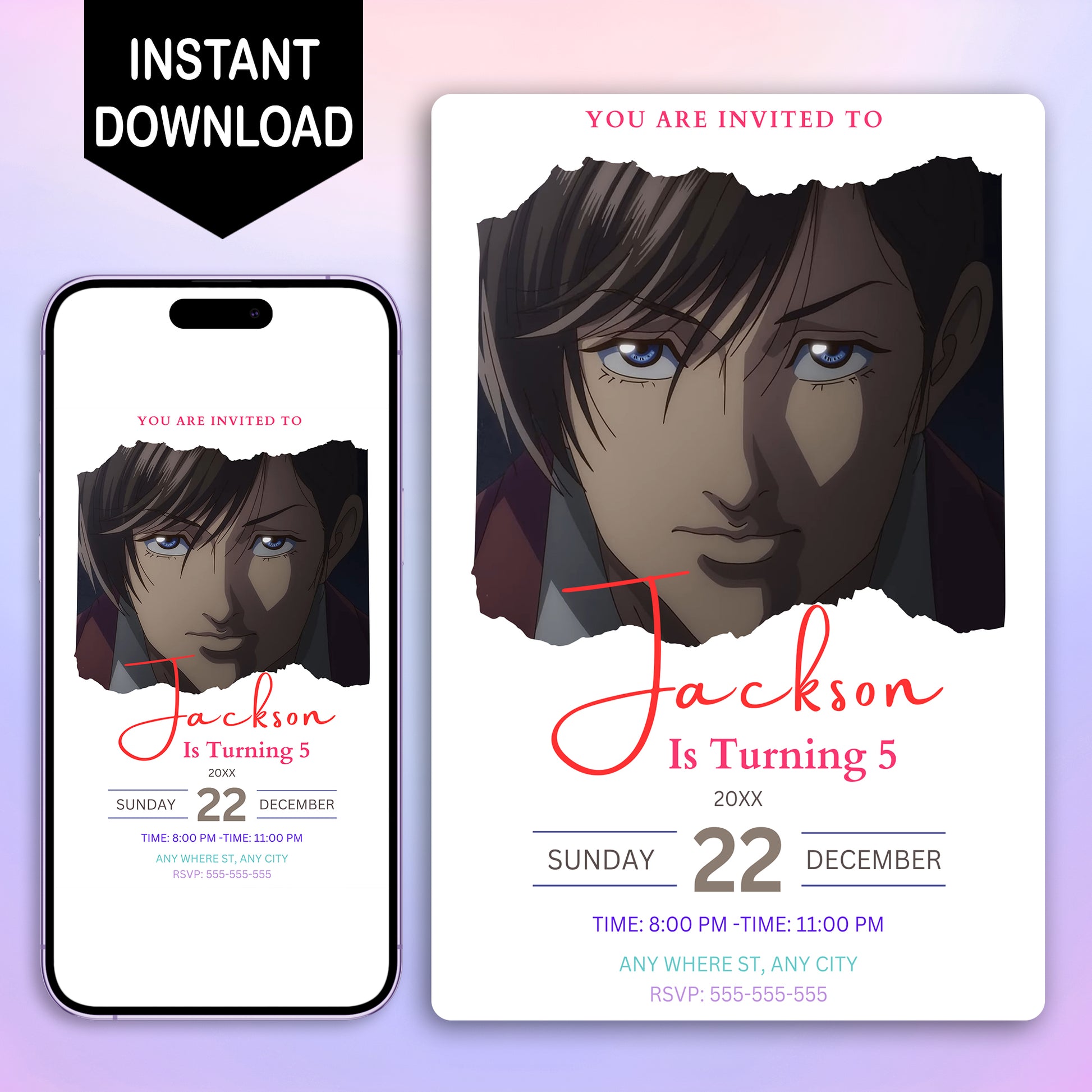 Trillion Game Birthday Invitation Template - CreativeRino