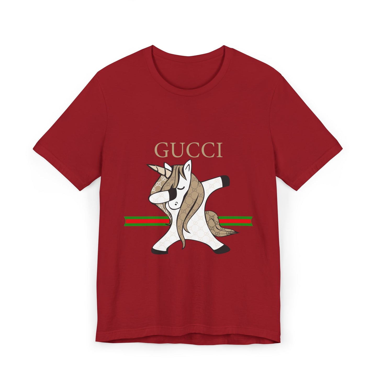 Gucci Unicorn Unisex Jersey T-Shirt - Stylish Fashion Tee for Unicorn Lovers - CreativeRino