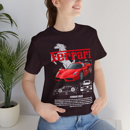 Ferrari Enzo Unisex Graphic Tee - Car Enthusiast T-shirt - CreativeRino
