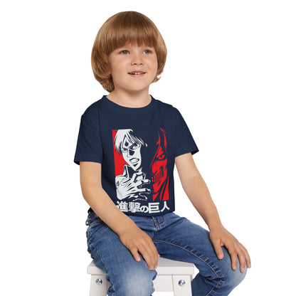 Anime Inspired Toddler T-shirt – Attack on Titan Graphic Tee - CreativeRino