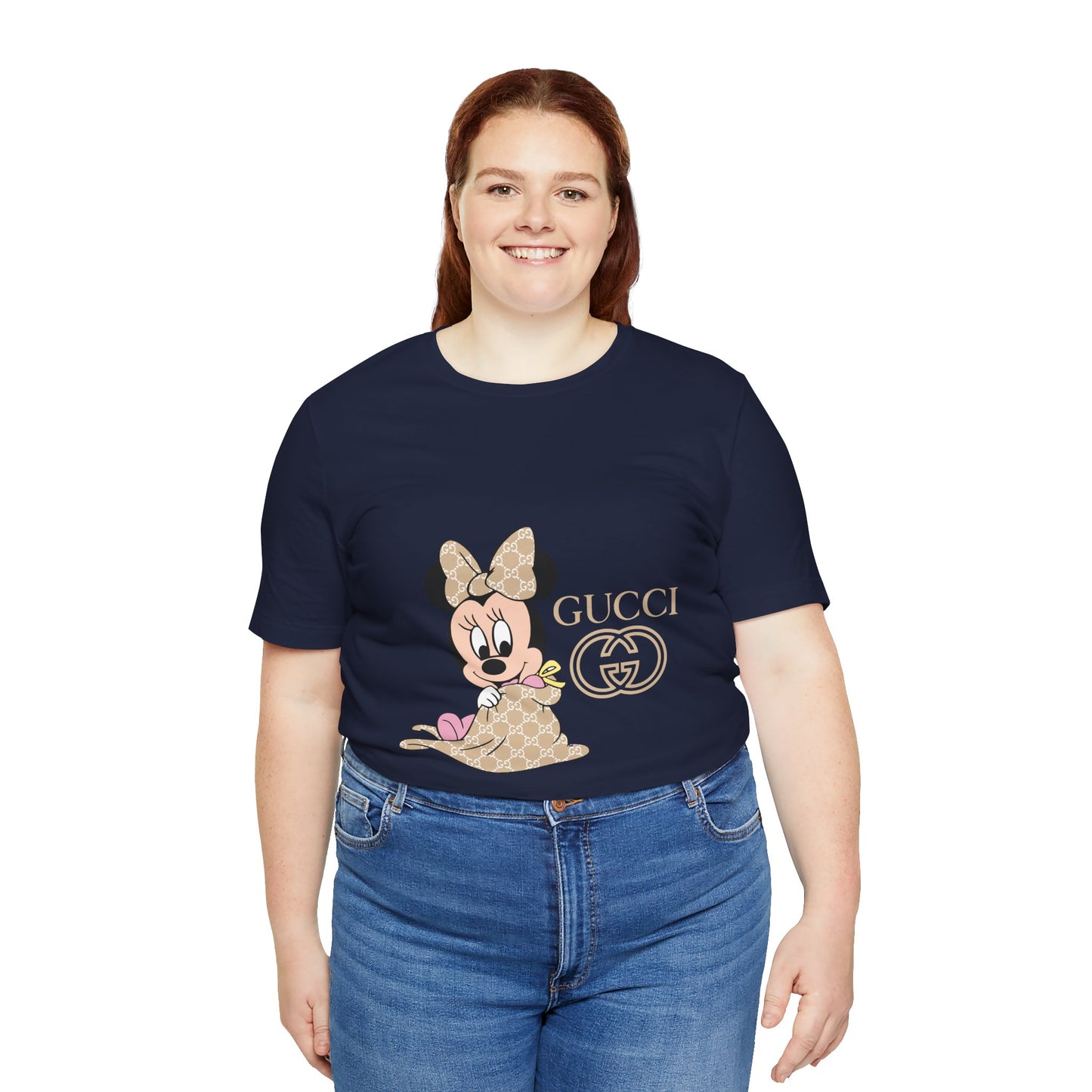 Trendy Minnie Mouse T-shirt - Gucci Inspired Unisex Tee - CreativeRino