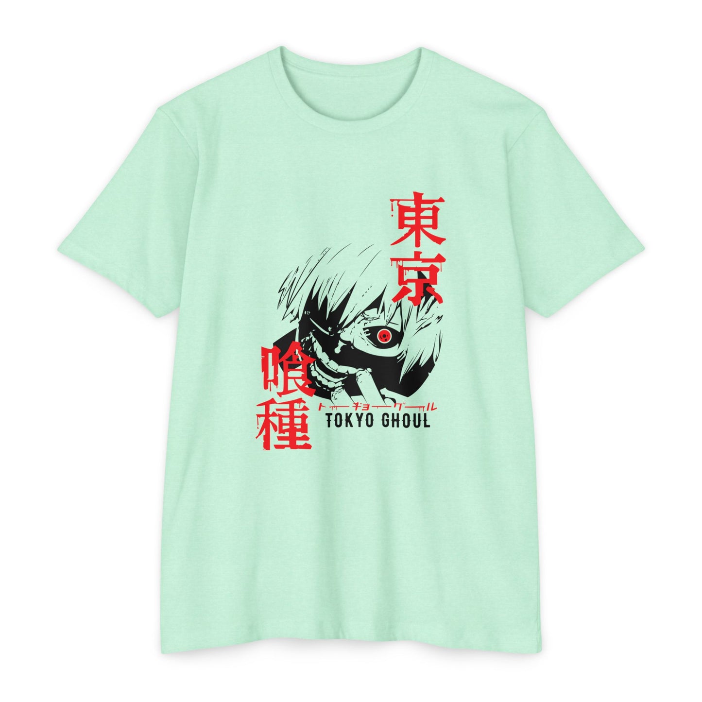 Tokyo Ghoul Unisex CVC Jersey T-shirt - Anime Graphic Tee - CreativeRino