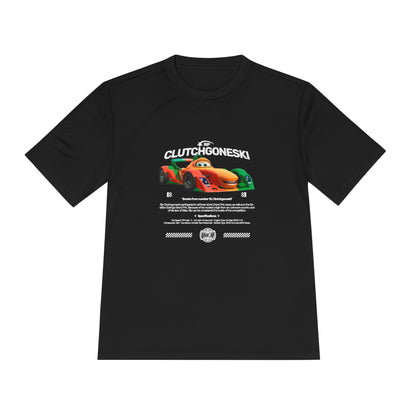 Rip Clutchgoneski Unisex Moisture Wicking Tee - Graphic T-shirt for Racing Fans - CreativeRino