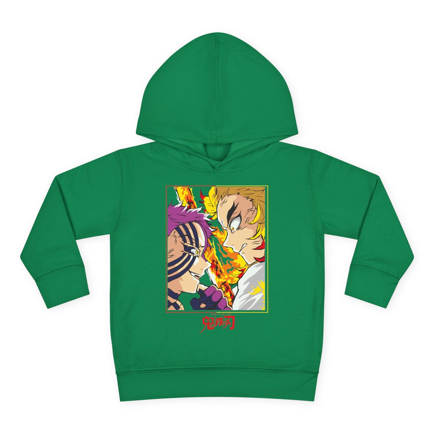 Demon Slayer Anime Toddler Pullover Fleece Hoodie - Perfect for Playtime & Cozy Days - CreativeRino