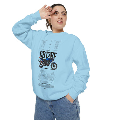 Honda CB125F Motorcycle Design Sweatshirt - CreativeRino