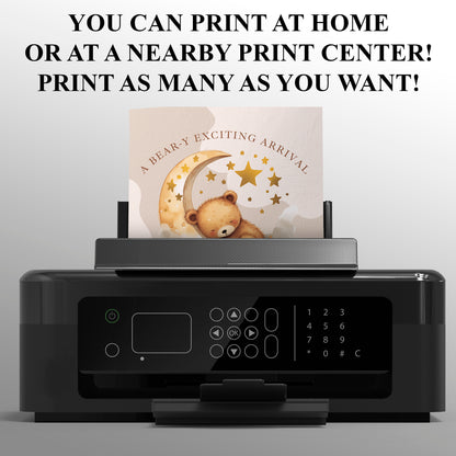 Baby Shower Invitation Template - CreativeRino