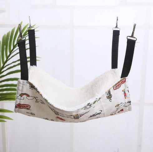 Premium Macrame Cat Hammock Swing | Cozy Hanging Bed for Indoor Cats CreativeRino