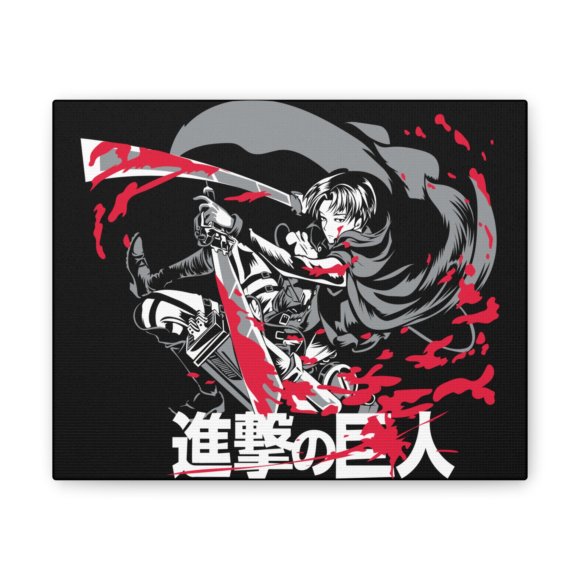 Anime Wall Art Canvas - Attack on Titan Art Print - CreativeRino