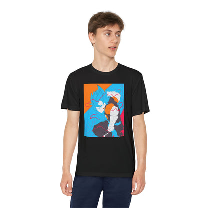 Dragon Ball Youth Graphic Tee - Vibrant Anime Action T-shirt Design - CreativeRino