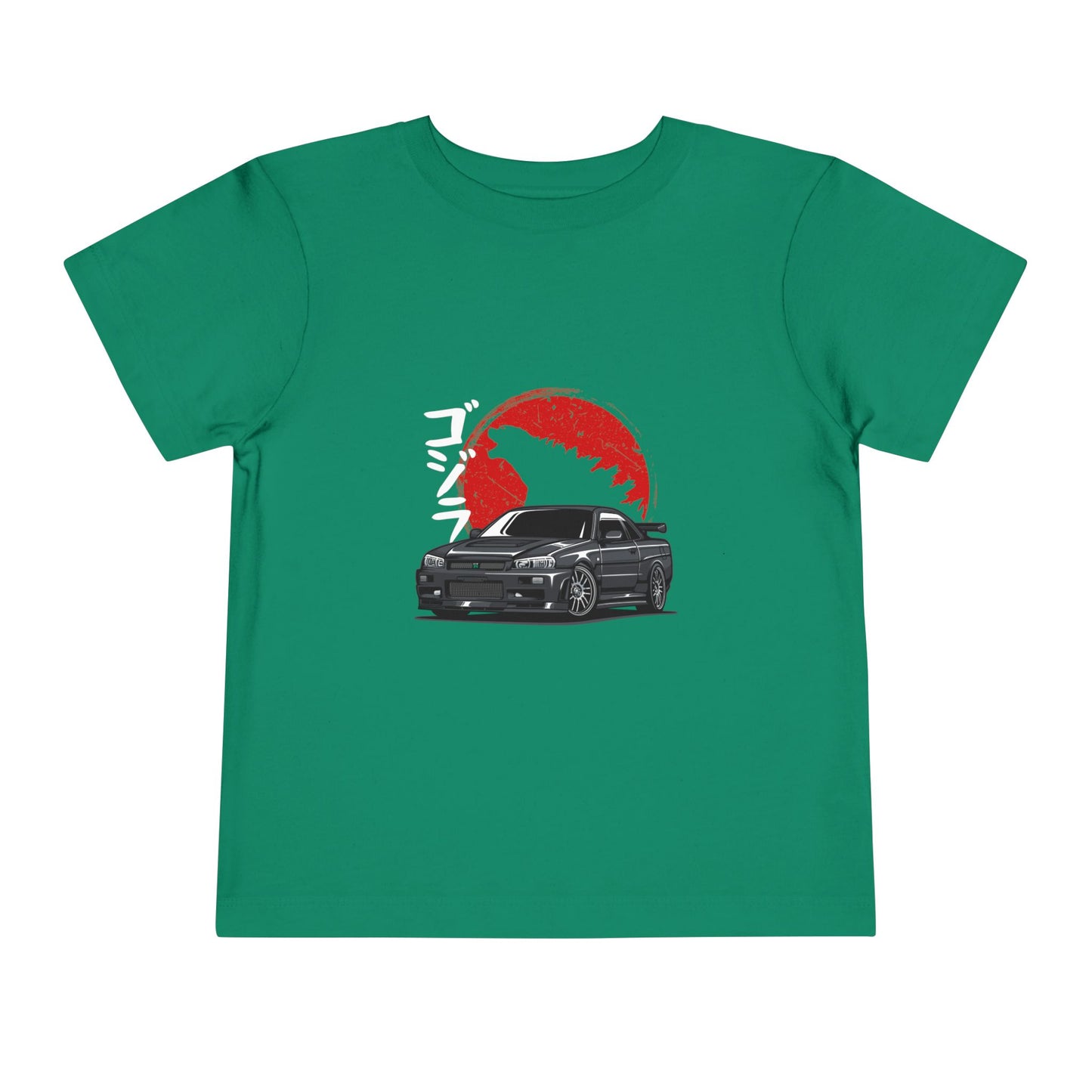 Cool Car Toddler Tee - Fun and Playful Short Sleeve T-Shirt - CreativeRino