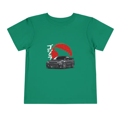 Cool Car Toddler Tee - Fun and Playful Short Sleeve T-Shirt - CreativeRino