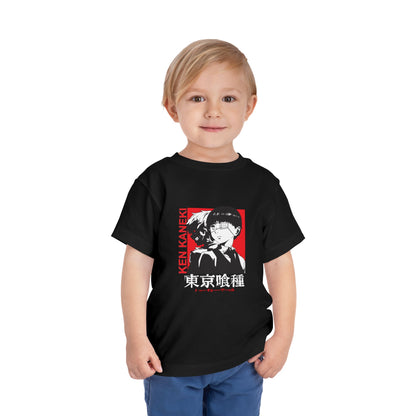 Anime Toddler Short Sleeve Tee - Tokyo Ghoul T-shirt Design - CreativeRino