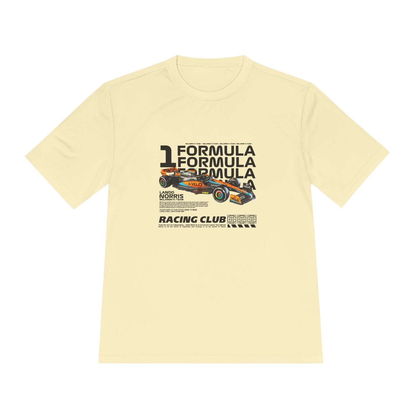 Formula Racing Club Tee Unisex Moisture Wicking T-shirt - CreativeRino