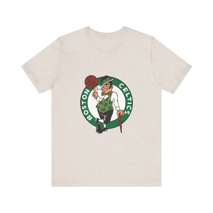Boston Celtics Vintage Graphic Tee - Unisex Jersey Short Sleeve T-shirt - CreativeRino