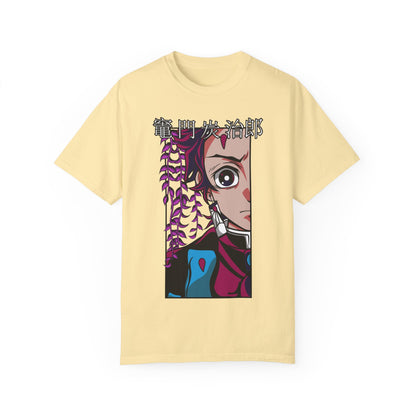 Demon Slayer Unisex Garment-Dyed T-shirt - Anime Inspired Art - CreativeRino