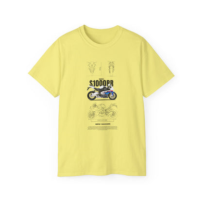 Motorcycle Enthusiast Graphic Tee - S1000RR Design for Riders T-shirt - CreativeRino
