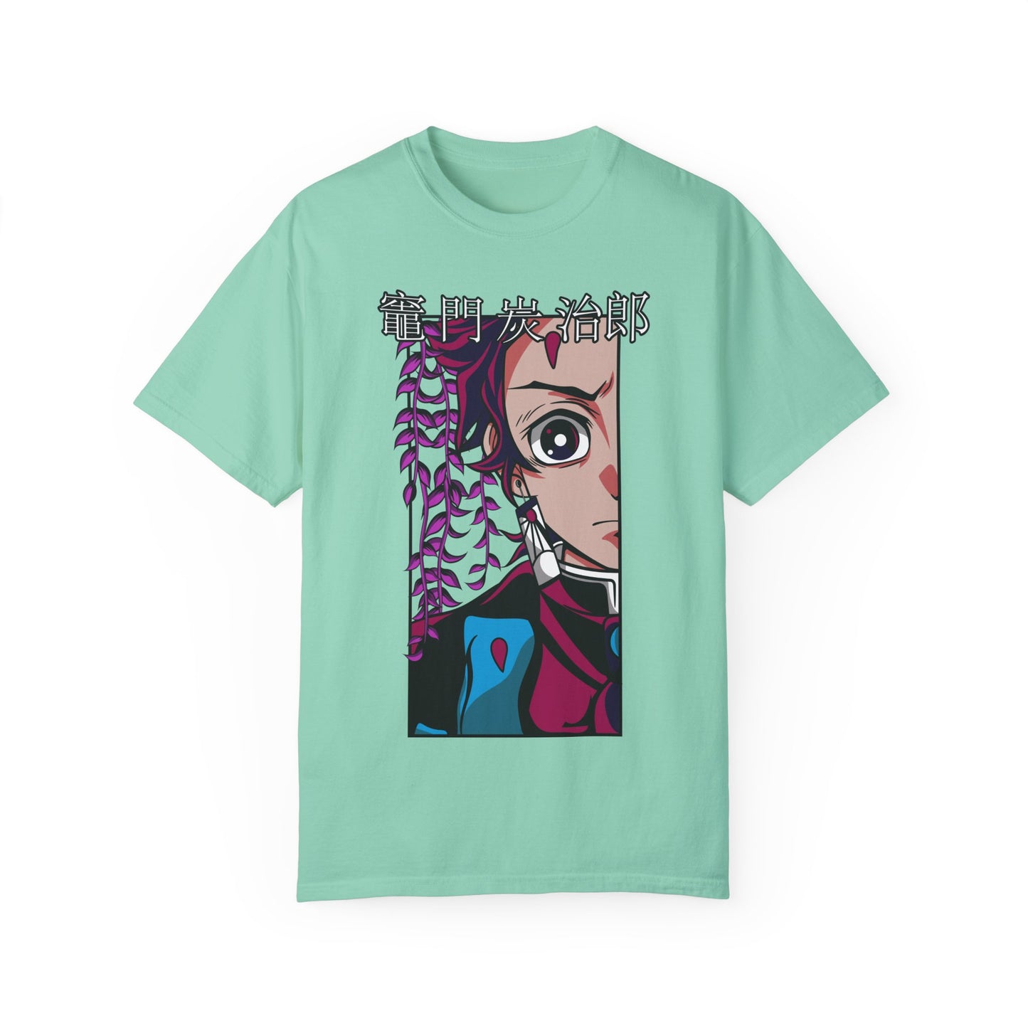 Demon Slayer Unisex Garment-Dyed T-shirt - Anime Inspired Art - CreativeRino
