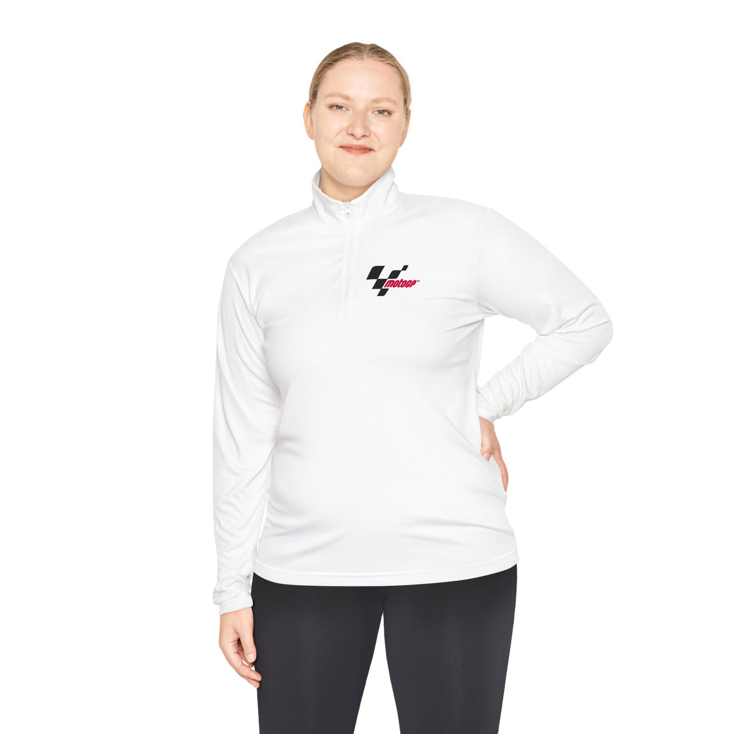 MotoGp Unisex Quarter-Zip Pullover - Stylish Sportswear for Active Lifestyles - CreativeRino