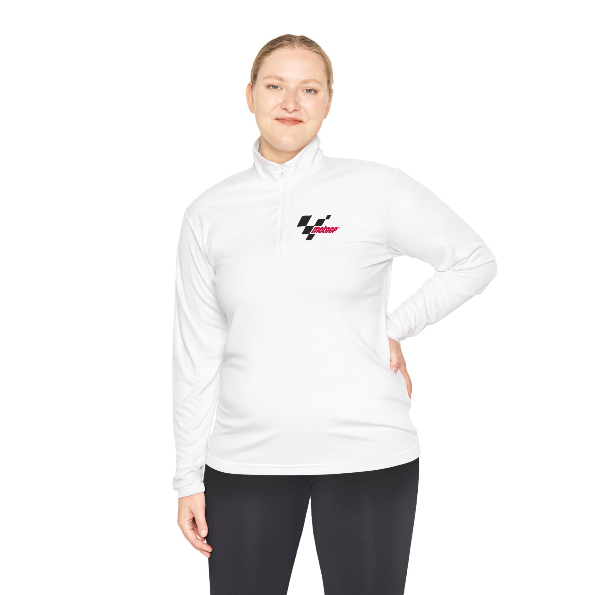 MotoGp Unisex Quarter-Zip Pullover - Stylish Sportswear for Active Lifestyles - CreativeRino