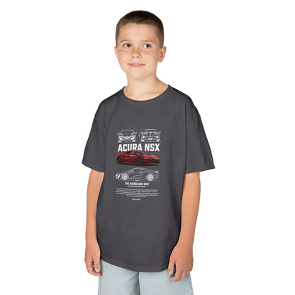Honda Acura NSX Kids Car T-Shirt - Perfect for Young Car Enthusiasts - CreativeRino