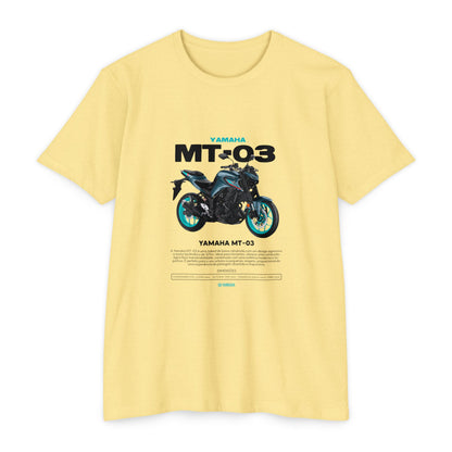 Yamaha MT-03 Unisex Jersey T-Shirt | Motorcycle Enthusiast Apparel - CreativeRino