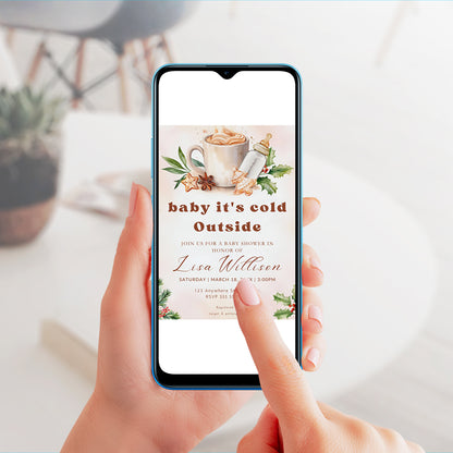 Baby Shower Invitation Template - CreativeRino