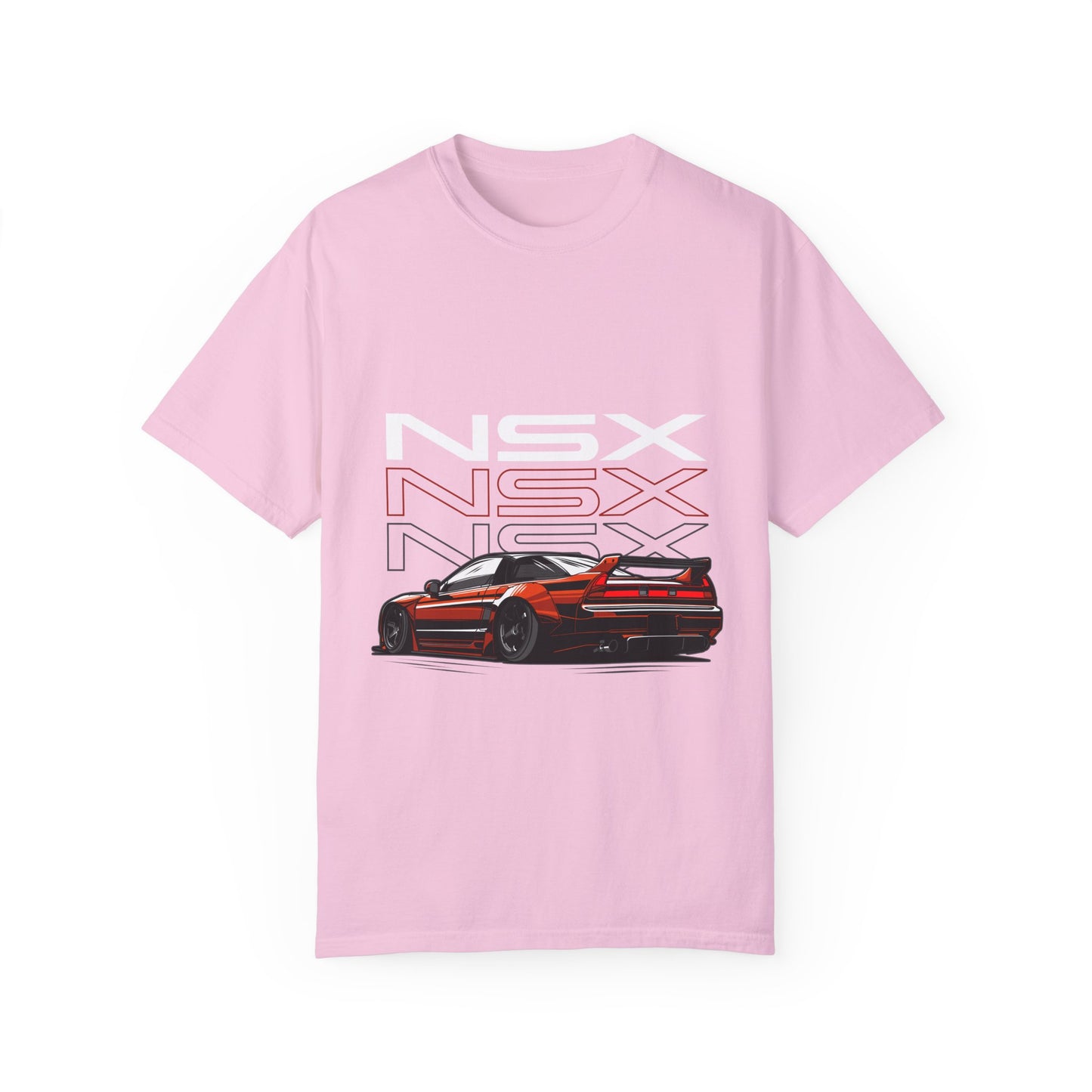 NSX Unisex Garment-Dyed T-Shirt - Retro Car Enthusiast Apparel - CreativeRino