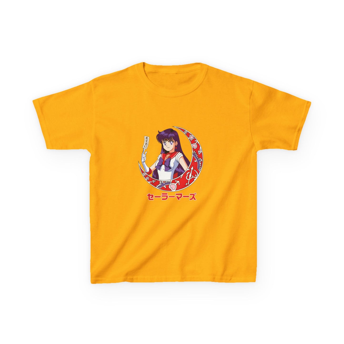 Kids Sailor Moon Graphic Tee - Love & Stylish Cotton T-shirt for Young Fans - CreativeRino