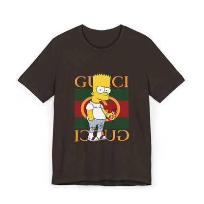 Gucci Bart Simpson Unisex Jersey T-Shirt - CreativeRino