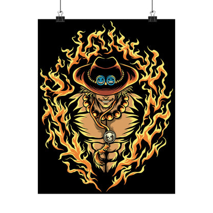 One Piece Matte Vertical Posters Anime Poster Print - CreativeRino