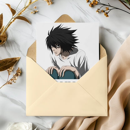 Death Note Birthday Invitation Template - CreativeRino
