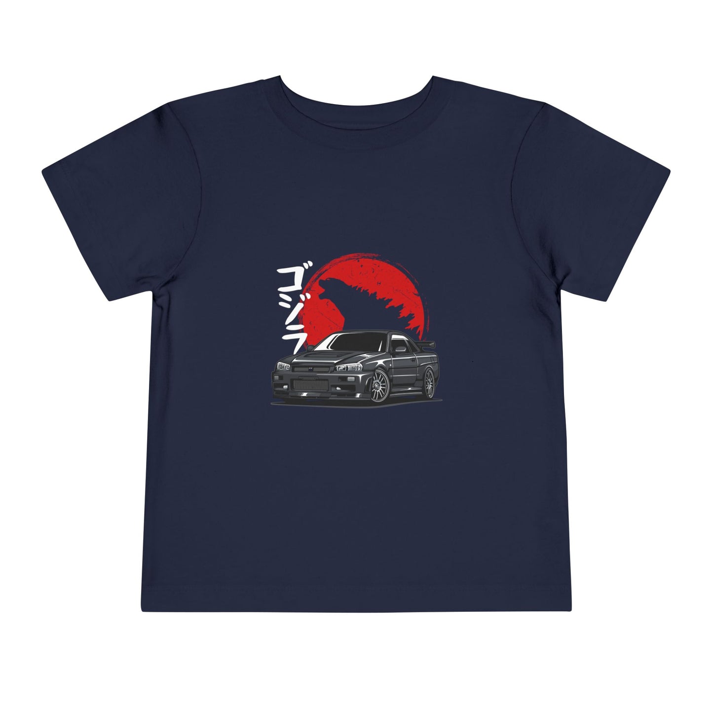 Cool Car Toddler Tee - Fun and Playful Short Sleeve T-Shirt - CreativeRino
