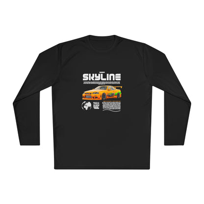 Nissan Skyline Supra Unisex Lightweight Long Sleeve Tee - Skyline Car T-shirt - CreativeRino