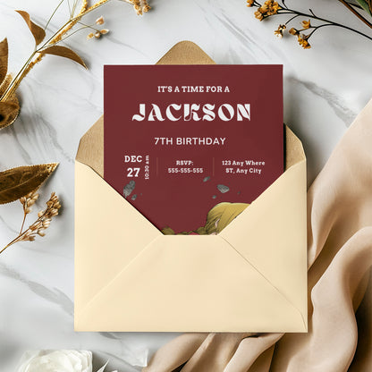 Fullmetal Alchemist  Birthday Invitation Template - CreativeRino