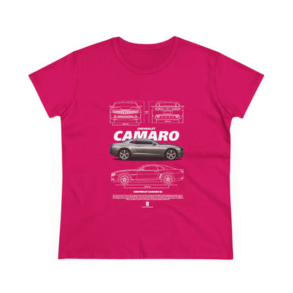Chevrolet Camaro Women's Tee - Classic Car T-shirt - CreativeRino