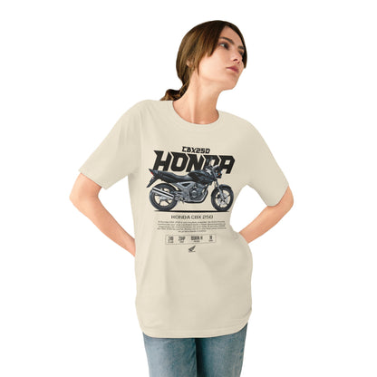 Honda CBX250 Motorcycle T-Shirt | Vintage Bike Graphic Tee - CreativeRino