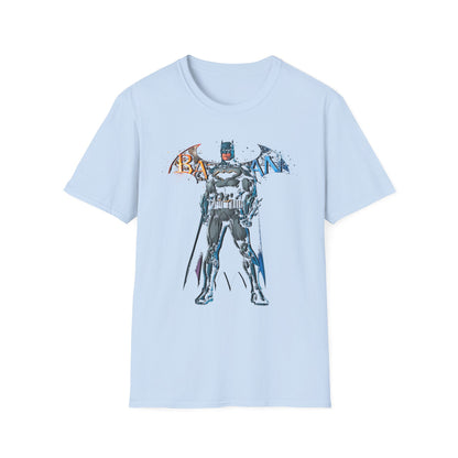 Vintage Batman Graphic Unisex Softstyle T-Shirt - CreativeRino
