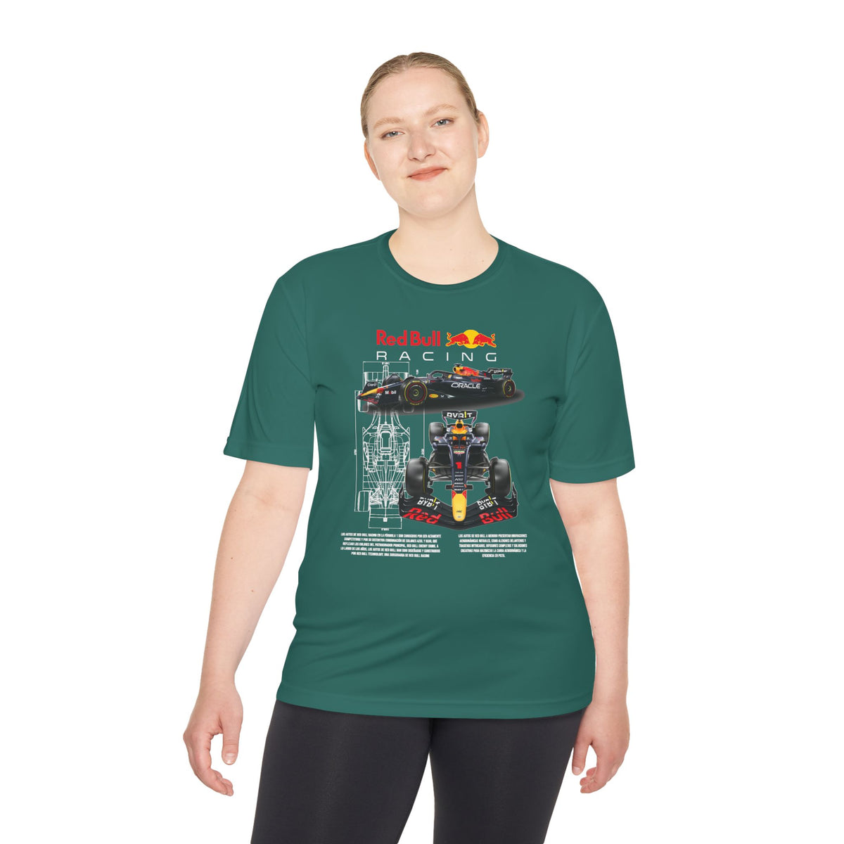 Red Bull Racing Unisex Moisture Wicking Tee for Motorsport Enthusiasts - CreativeRino