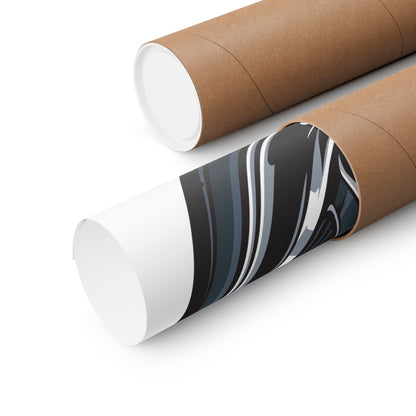 Sporty Tire Matte Square Poster - Perfect Poster for Car Lovers and Enthusiasts - CreativeRino